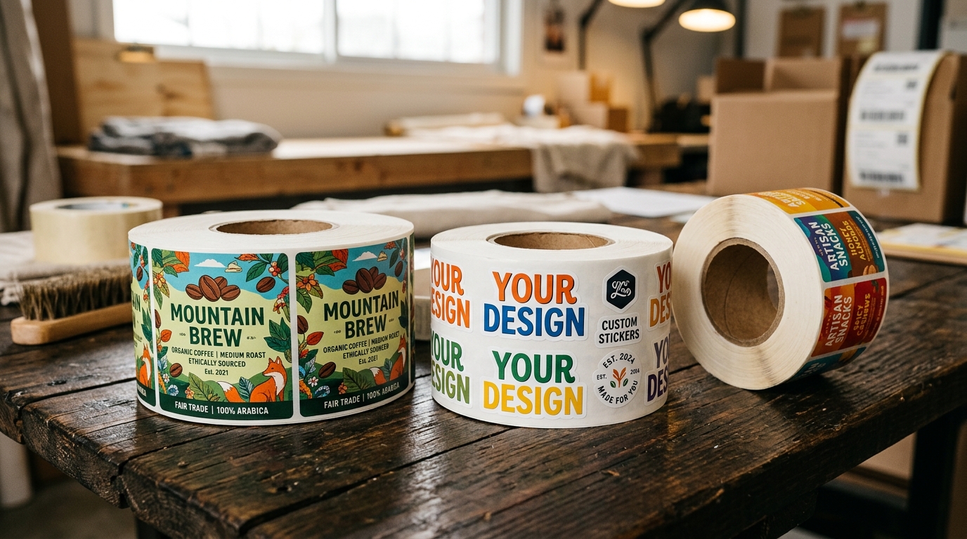 Welcome to Ventosus - Sticker Label Rolls